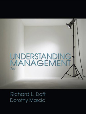 Understanding Management By Richard L. Daft, Dorothy Marcic - 9780495506171