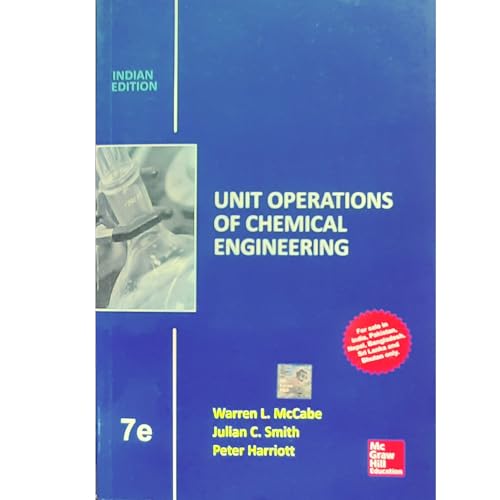 Unit operations of chemical engineering