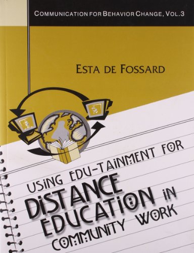 Using Edu-Tainment for Distance Education in Community Work (Communication of Behavior Change)
