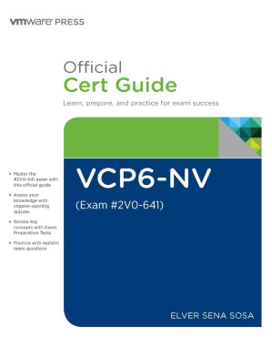 VCP6-NV official cert guide: (exam #2V0-641) - Sosa, Elver Sena - 9780789754806-1