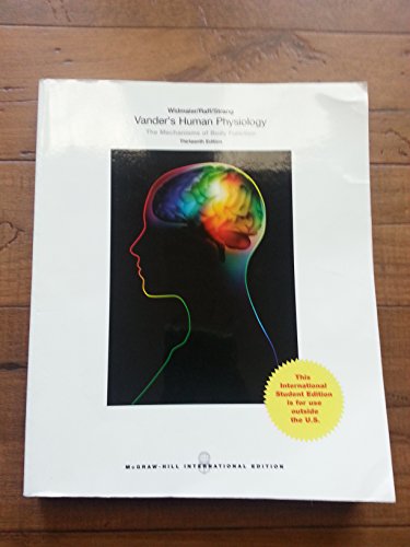 Vander's human physiology: the mechanisms of body function