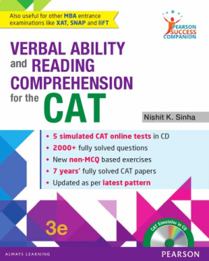Verbal ability and reading comprehension for the CAT - Sinha, Nishit K