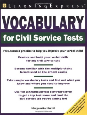 Vocabulary For Civil Service Tests By Marguerite Hartill - 9780495008989