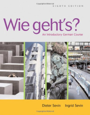 Wie Geht's?: An Introductory German Course By Dieter Sevin, Ingrid Sevin