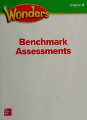 Wonders Grade 4 Benchmark Assessment