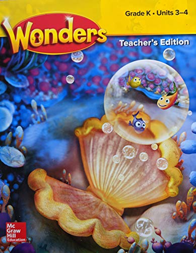 Wonders Teacher's Edition - Grade K, Units 1-2