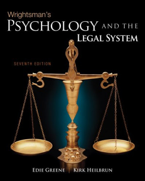 Wrightsman's Psychology and the Legal System By Edith Greene, Kirk Heilbrun, William H. Fortune, Michael T. Nietzel - 9780737753462