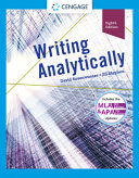 Writing Analytically (8th Edition) By David Rosenwasser; Jill Stephen