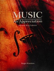 music an appreciation by roger kamien
