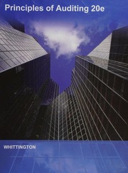 principles of auditing 20e by Whittington